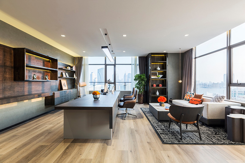 辦公室裝修-總經理辦公室配圖